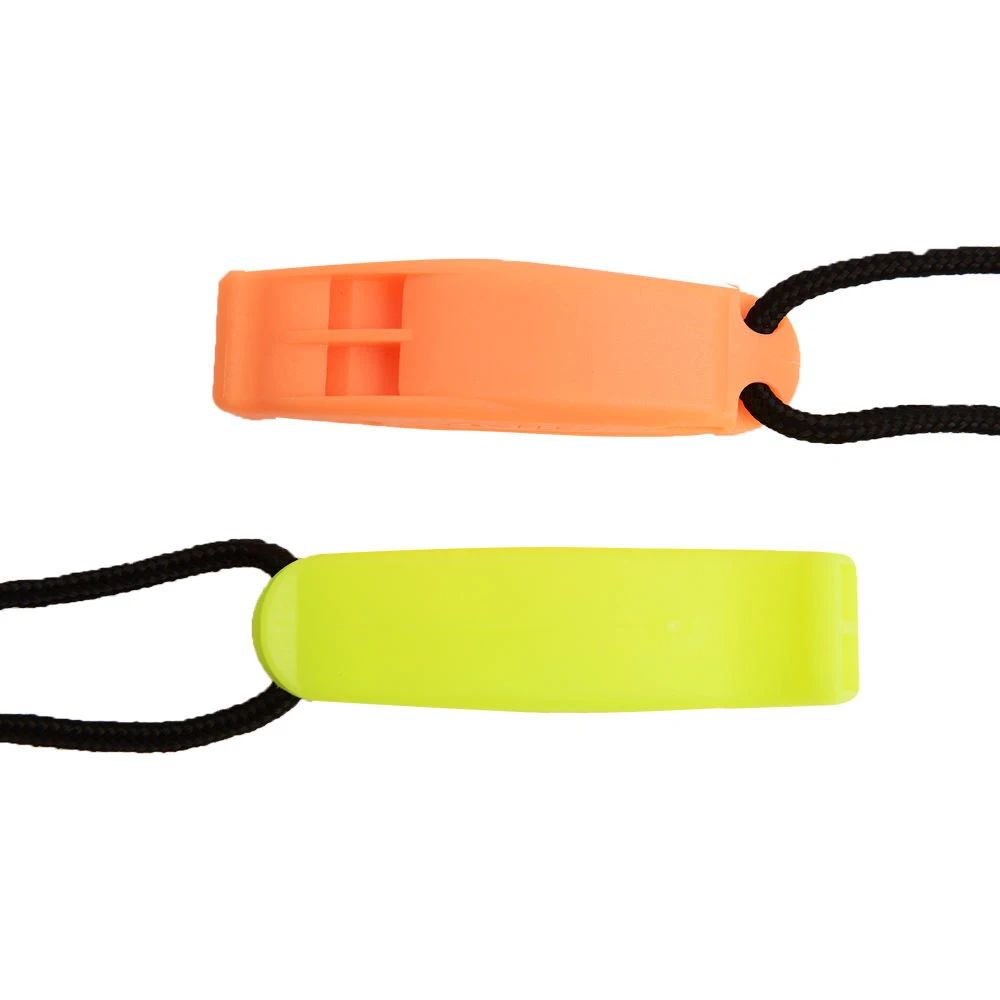 Water sport rescue survival marine whistle Swimming Safety Whistle Adjustable Lanyard Reflective Safety Whistle for Camping