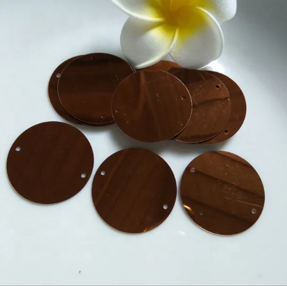 
30mm flat round sequins loose sequins 