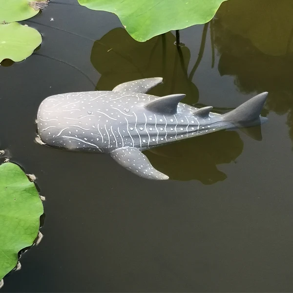 Resin White Swan Sculpture Garden Ornaments Pond Pool Decoration Swan statue floating pond decoration