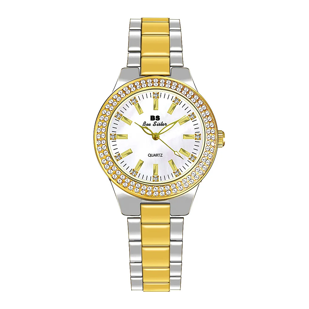 Factory direct sale Classic fashion High Quality gold latest ladies watches women wrist luxury quartz watches