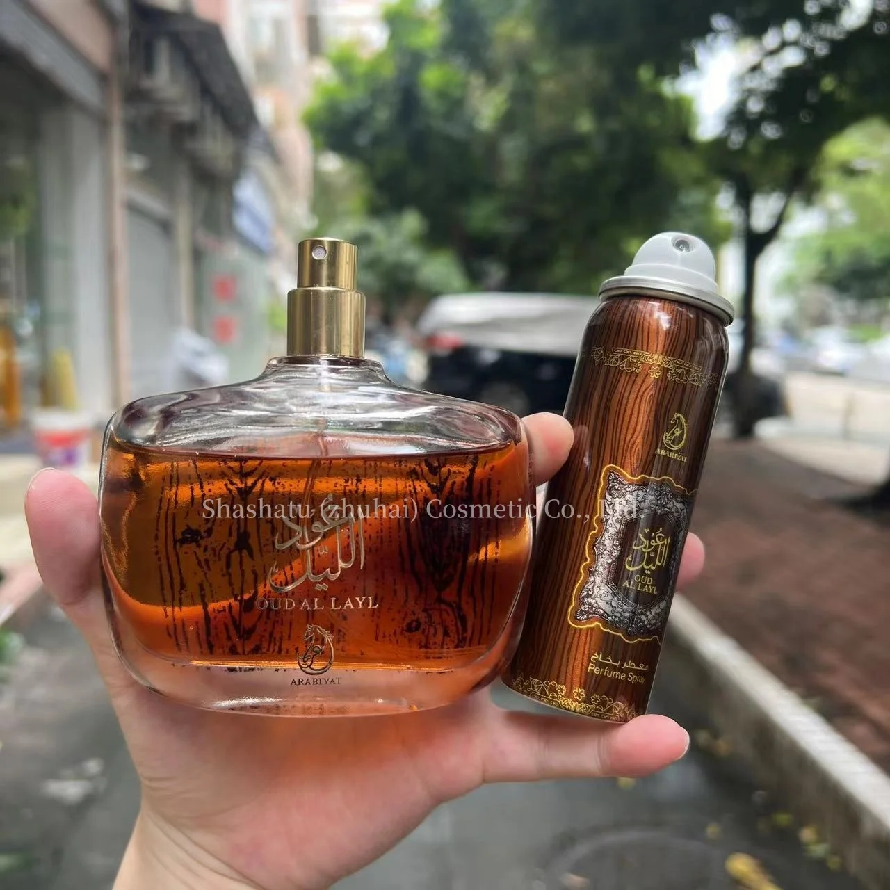 Arabian high quality 100ml 2-in-1 perfumes set original Dubai arabic perfume Wholesale perfume water