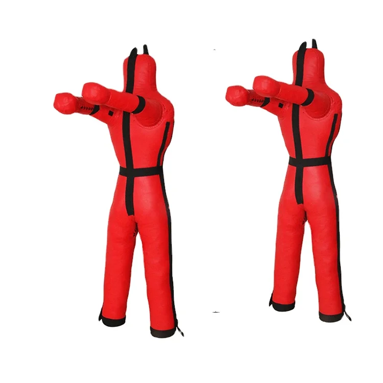 ZHOYA SPORT Wholesale High Quality PU leather Grappling MMA Wrestling Dummy 150cm 160cm 175cm 185cm