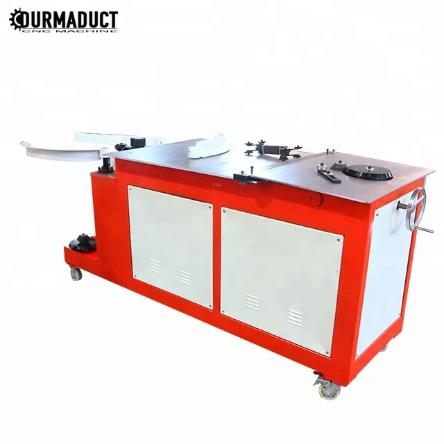 round duct elbow machine Electric/Hydraulic gorelocker for making duct