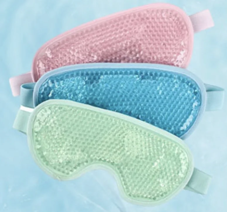 Reusable PCM phase change material Cold Eye Mask Cooling Eye Mask Gel Eye Mask for Puffiness for Hot Cold Therapy