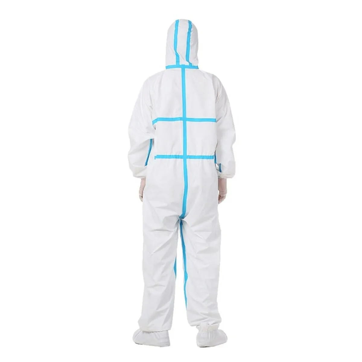 Producing Disposable Medical Consumable  Coverall Anti-static Breathable Coverall  Hood for hospital Chemical Lab