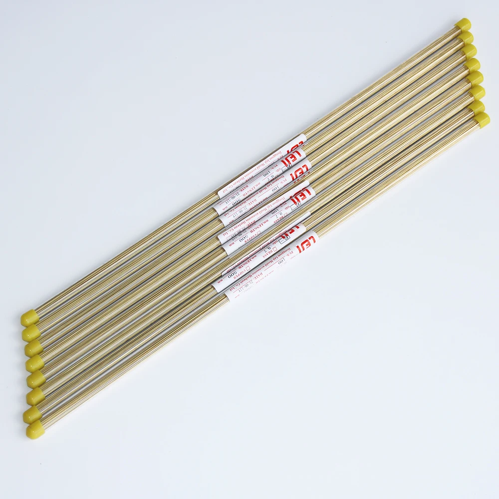 Die Single Hole 0.5*400 mm Brass Alloy Tubing Electrode Tubes For Edm Drilling Machine