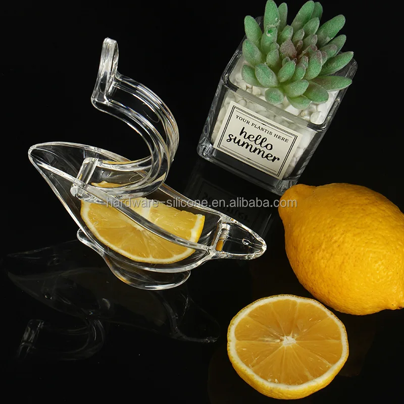 Hot Sale Kitchen Tools Acrylic Crystal Press Lime Juicer  Bird Lemon Squeezers small juicer