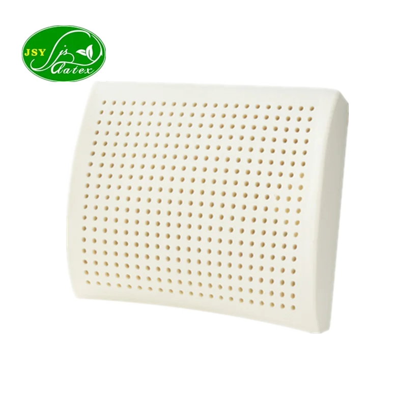
portable soft waist travel pillow natural latex foam pillow office chair car seat sofa bedroom rest cushion back support relax 