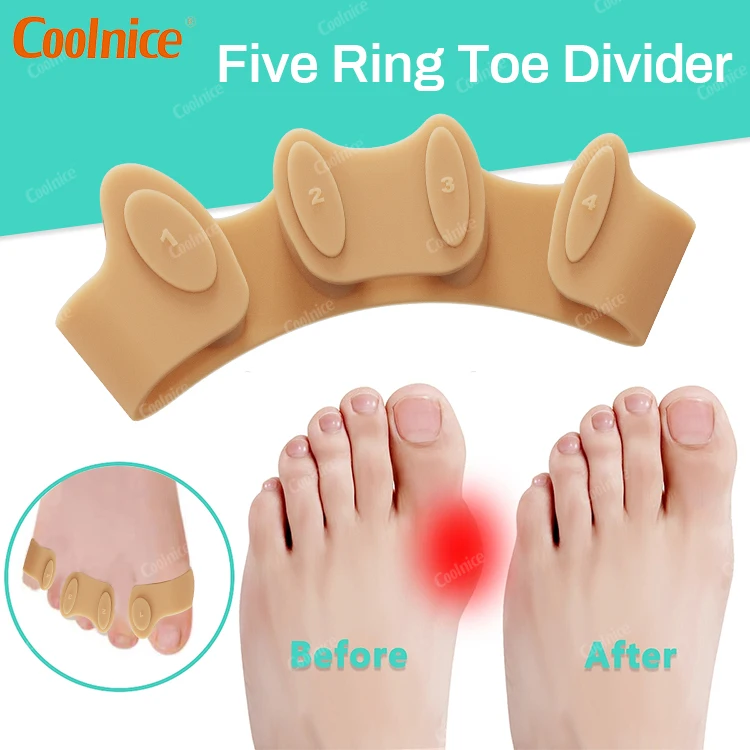 Corrector For Pedicure Toe Separating Hallux Valgus Corrector Orthopedic Hammer Straighter Bone Toe Separator