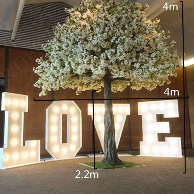 YRYHS3 5 Star Hotel Restaurant Decor Custom Design Fake Sakura Tree Large Realistic Indoor Artificial Cherry Blossom Tree