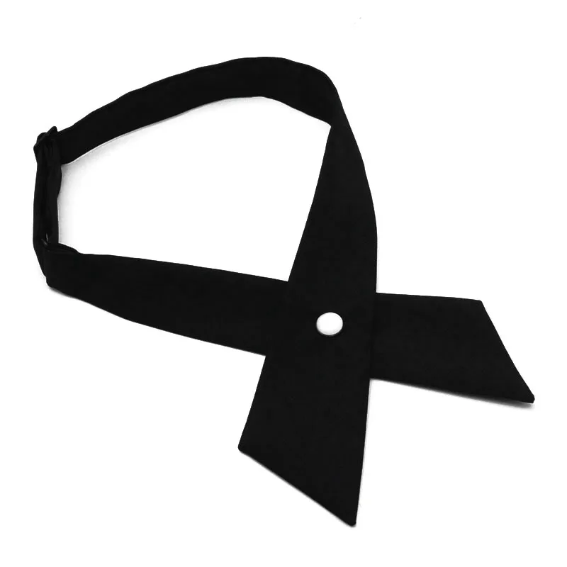 Галстук-бабочка для униформы студентки однотонный мужской женский Профессиональный галстук-бабочка выпускного