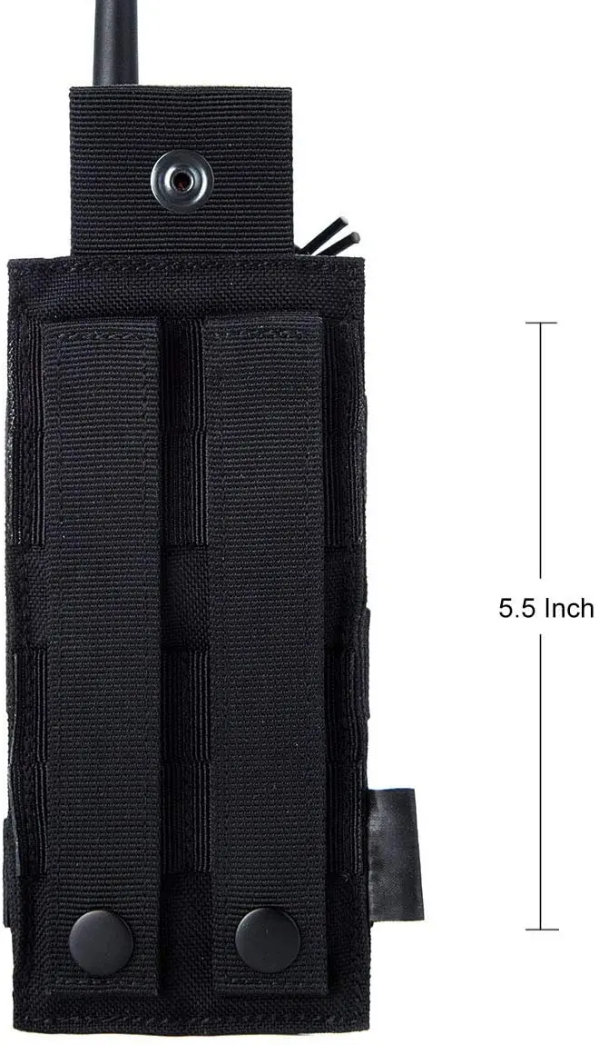 Durable Molle Radio Case Tactical Universal Radio Holster for Walkie Talkies
