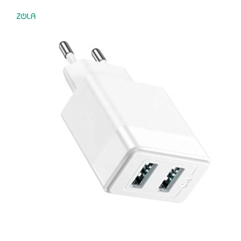 
10W EU Plug Multi Protection 5V 2.1A Quick Speed RoHS Fast Mobile Phone Charger 