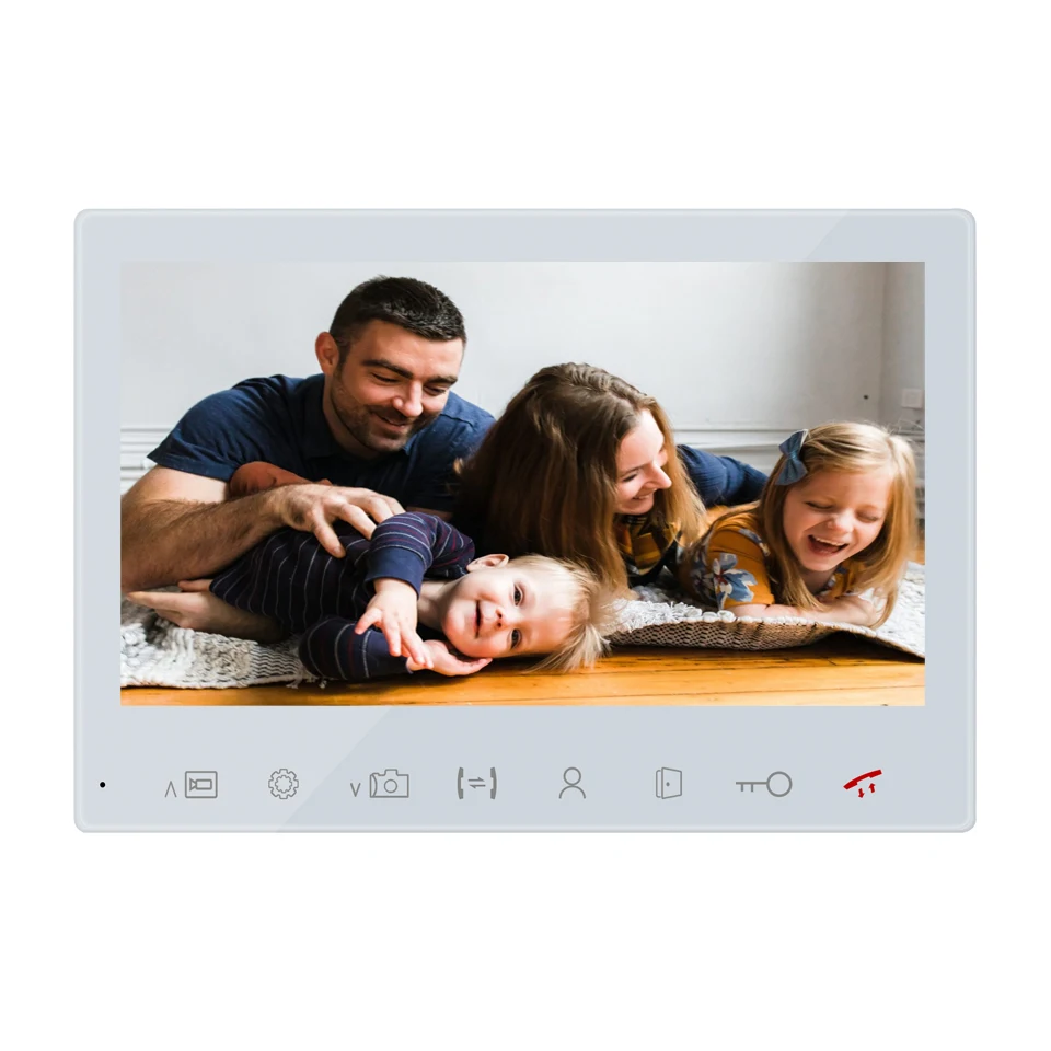 TUYA APP Mobile Phone Control Aluminum Doorbell Wifi IP Video Door Phone Intercom System For Villa