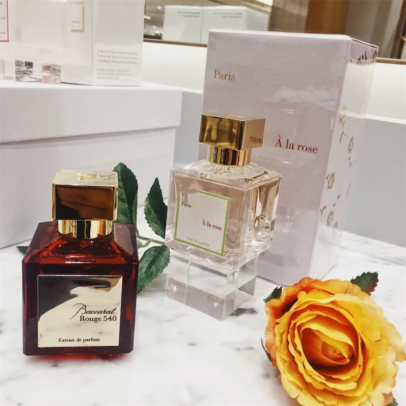 70ml Best MFK Rose perfume rouge 540 Extrait de Parfum oud silk mood Brand Perfume long lasting Women Perfume
