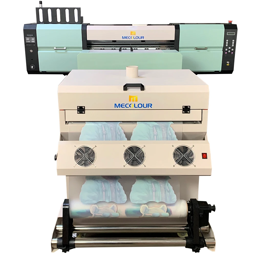 Best High Speed Dual Head I3200 A2 60cm DTF Printer Printing Machine tshirt DTF Printer 60cm with Powder Shaker