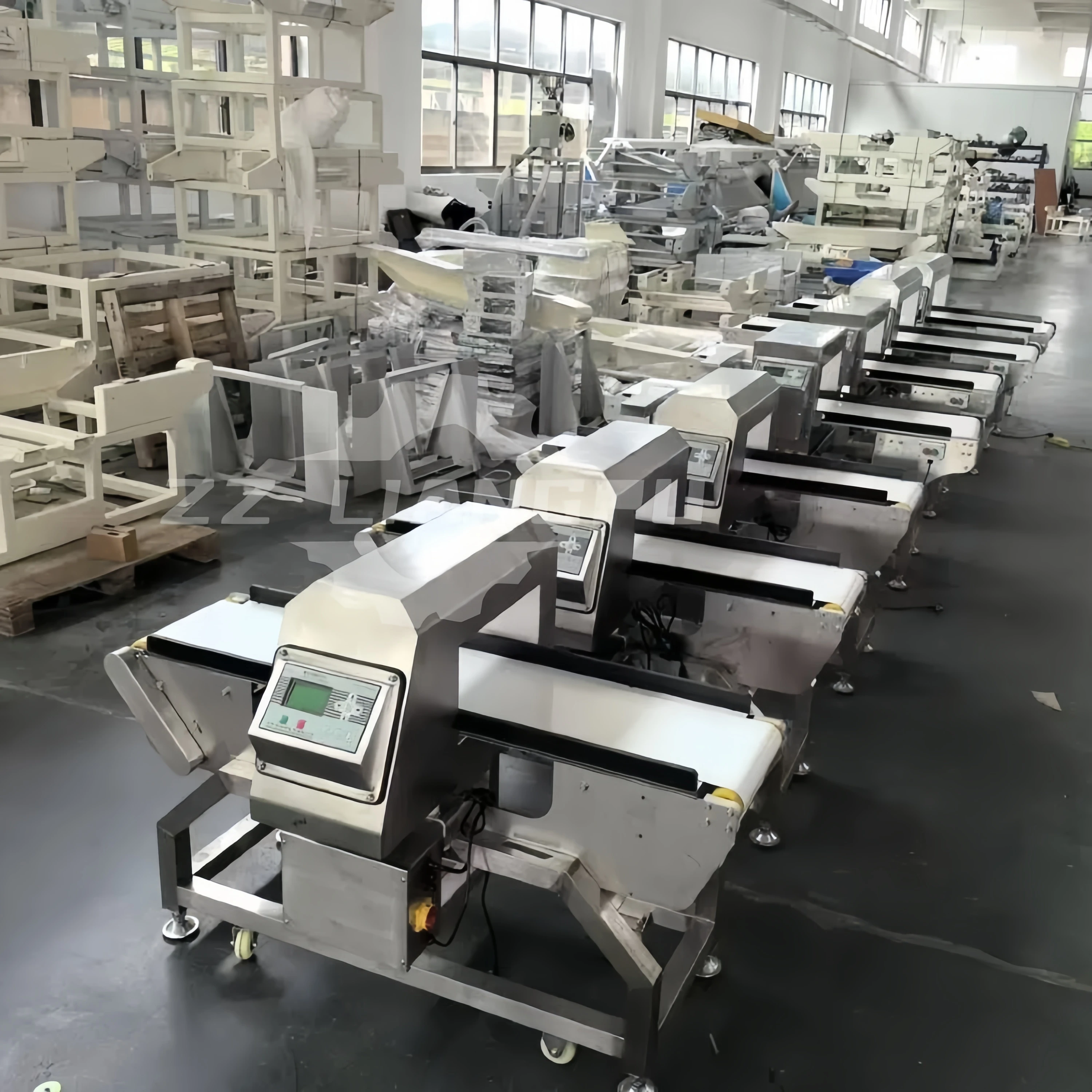 Industrial electric food metal detectors metal detection machines for sale