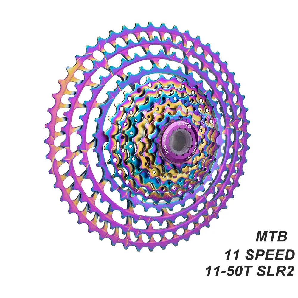 TB Bike Cassette Bicycle Flywheel Other Bicycle Parts Mountain Bicycle Freewheel 11 Speed 11 50T Black Silver Steel Pcs Color