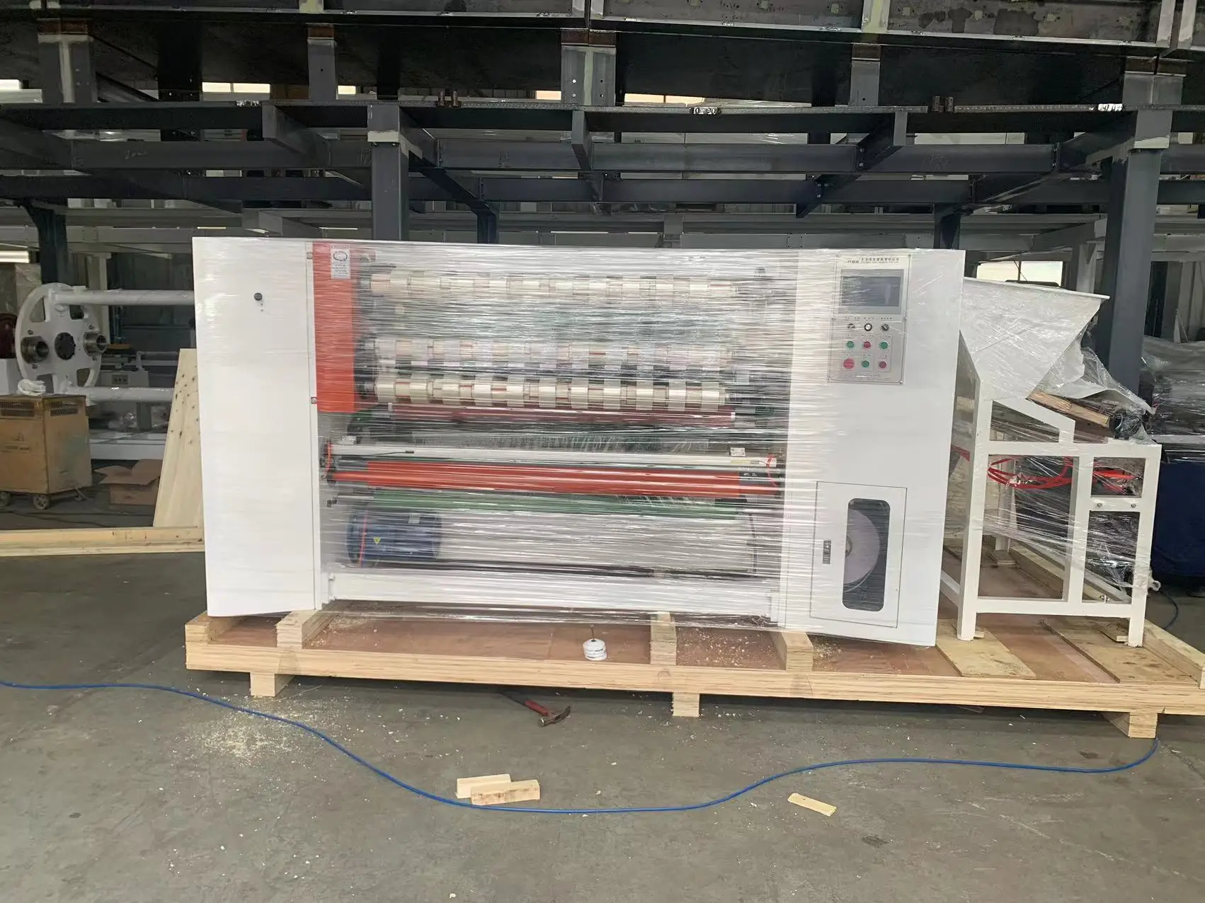 BOPP Packaging Adhesive Tape Slitting Machine