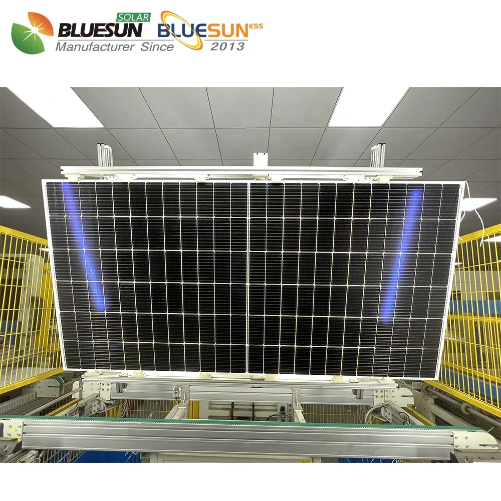 Bluesun high efficiency solar panel 570w mono half cell solar panel price fast delivery solar panel home use