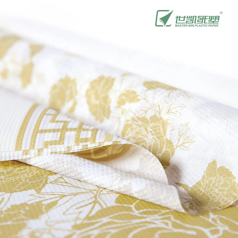 Disposable Plastic Circle Rectangle White Red Party Catering Bistro Supply Easter Round Food Table Cloth Cover Rolls For Outdoor