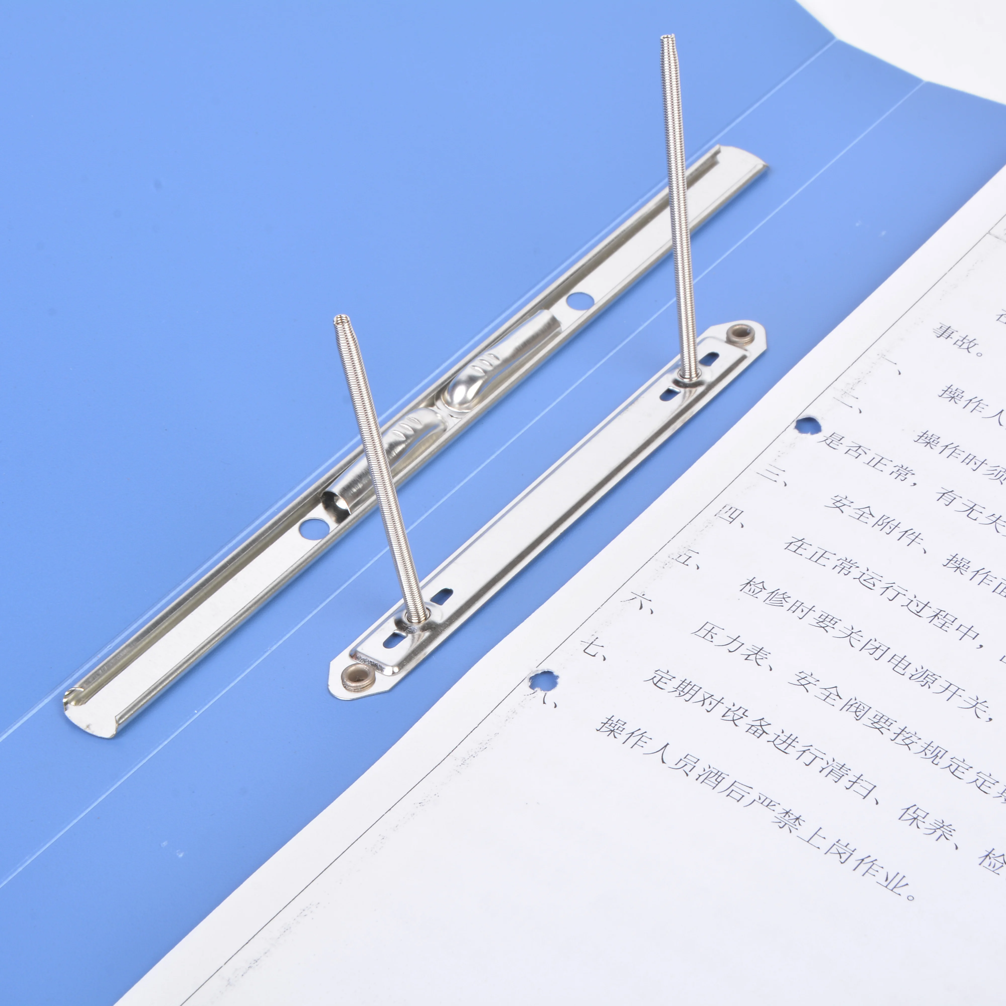 Wholesale Cheap Factory Custom Metal Folder Accessories Stainless Steel Metal Paper File Fastener For Office and School