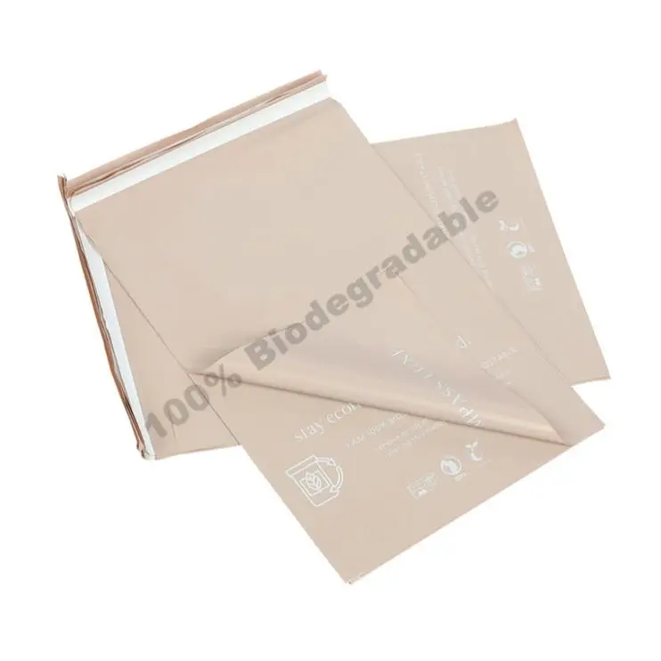 Whole Sale Beautiful Design Customized Luxury Printed Poly Mailer Bag Compostable Matte Mailing Bag Packaging Bag