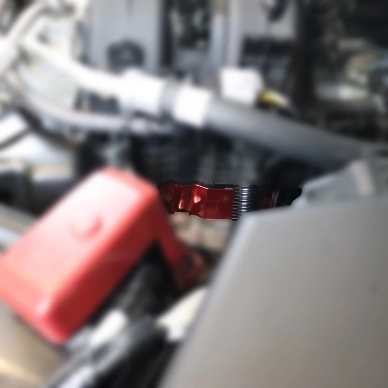 Custom Red Anodized Aluminium Cnc Machining Milling Part Cnc Machined Aluminum Intake Manifold Billet Power Block Cnc Service Fo