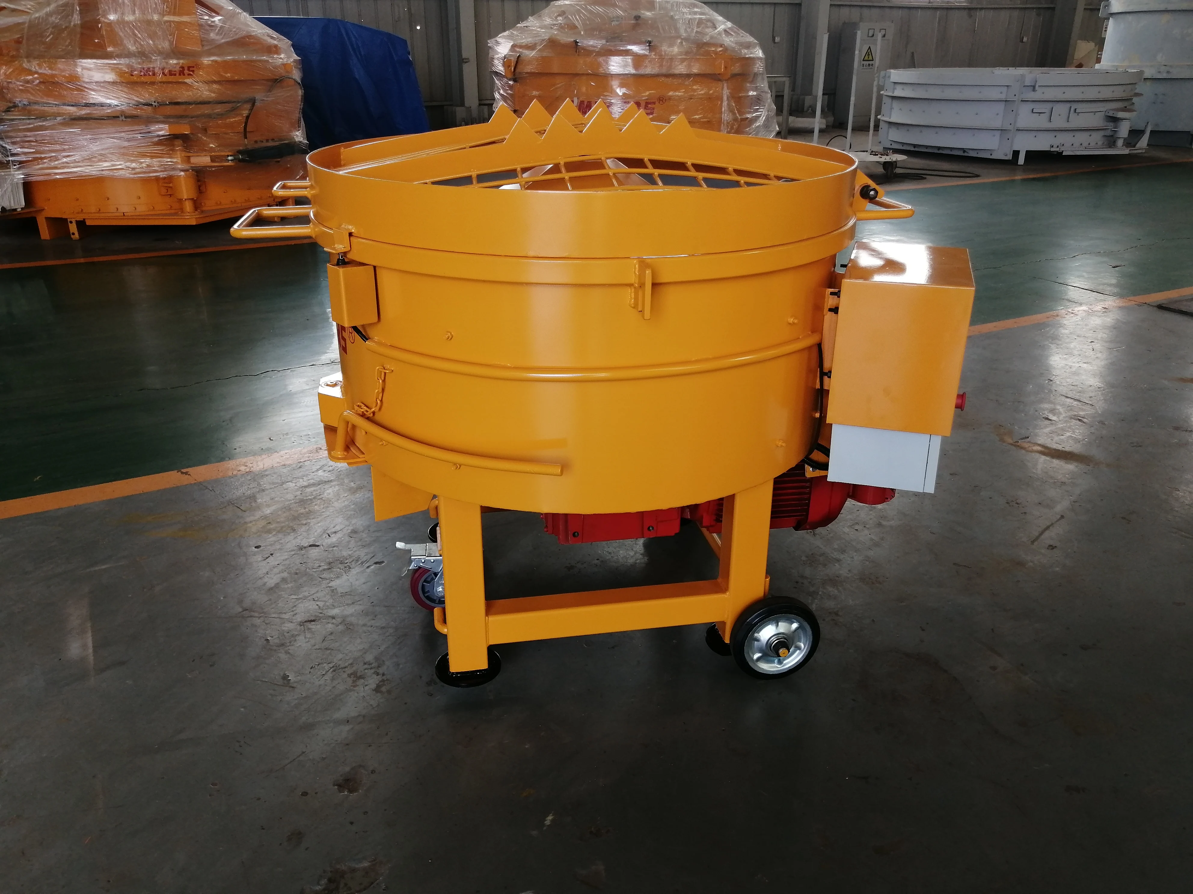 High Quality 300 Liter Concrete Mixer Portable Pan Concrete Mixer