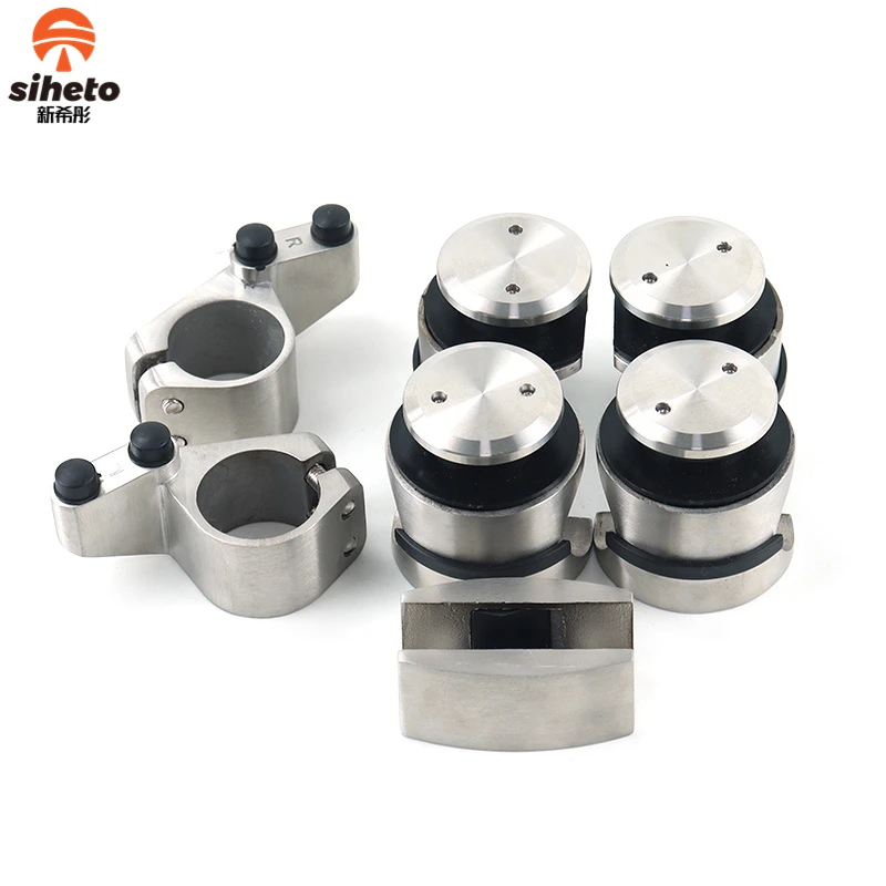 Glass Bathroom Hanging Door Kits Shower Room Fitting Wheel Roller Glass Shower Hardware Accessories Sliding Glass Door System