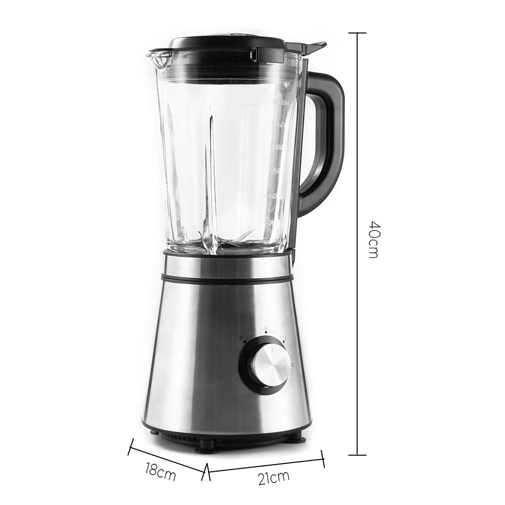 1.5L EK1  600W  2 speeds control with pulse  SS housing table blender With functions of juice blending, ice crush