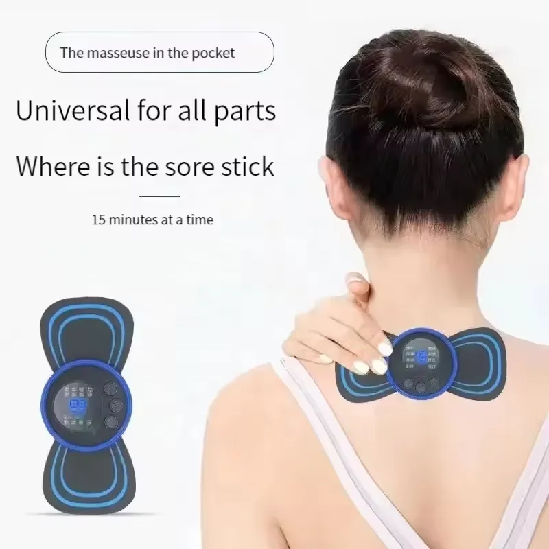 Professional Manufacture Nice Price Neck And Portable Patch Heating Electric Massage Pads
