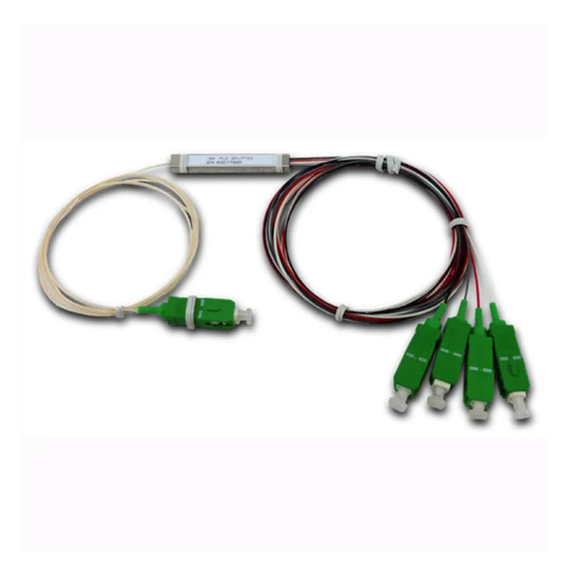 Passive Mini module fiber optic  1*4 plc splitter for FTTX Solution
