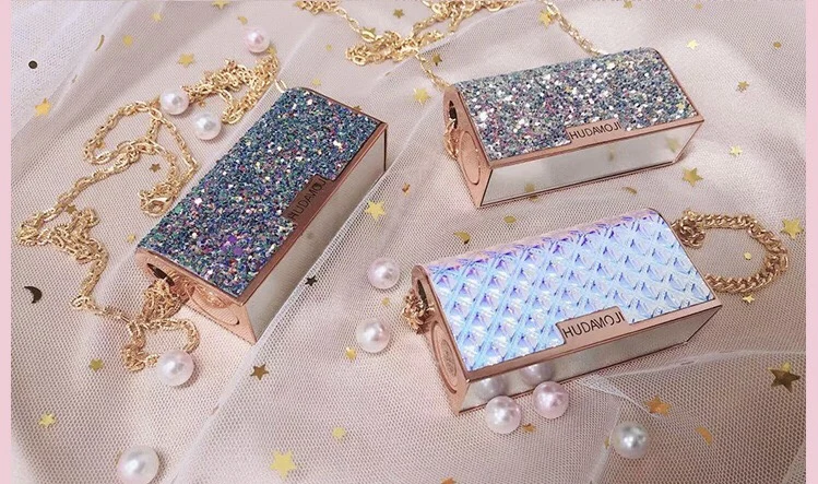 
Chain Bag Shape Smooth Moisturize Non-stick Cup Non-dry Waterproof Sweat-proof Lipsticks 