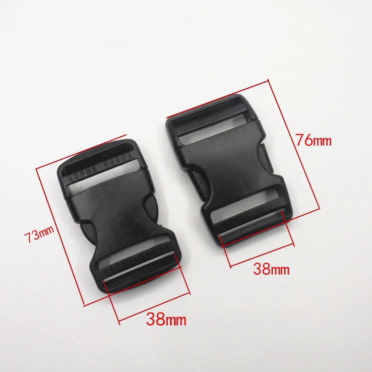 Eco-friendly Custom Plastic POM PP 50mm Ivory Buckles Clips Durable 10mm 15mm Xiamen Port Release 5-7 Days Release Customized