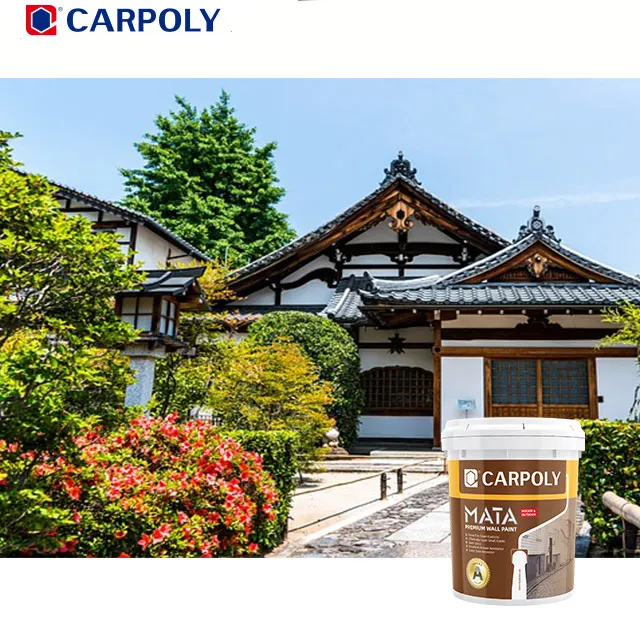 CARPOLY exterior wall coatings solution for wall texture coating real stone paint coating