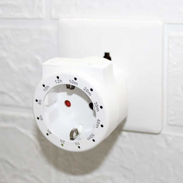 EU Standard Kitchen Cooking Mechanica Adapter Charger With Timer