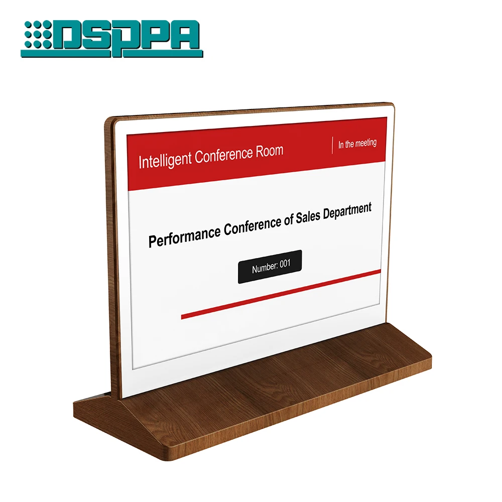 Electronic Digital Table Sign E-paper Display Intelligent Conference Electronic Table Name Card Paperless conference system