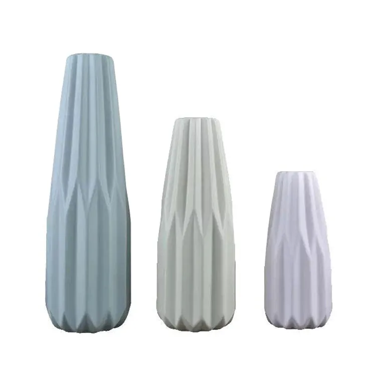 Hot sale creative geometric origami colorful ceramic vase for  ceramic & porcelain vases