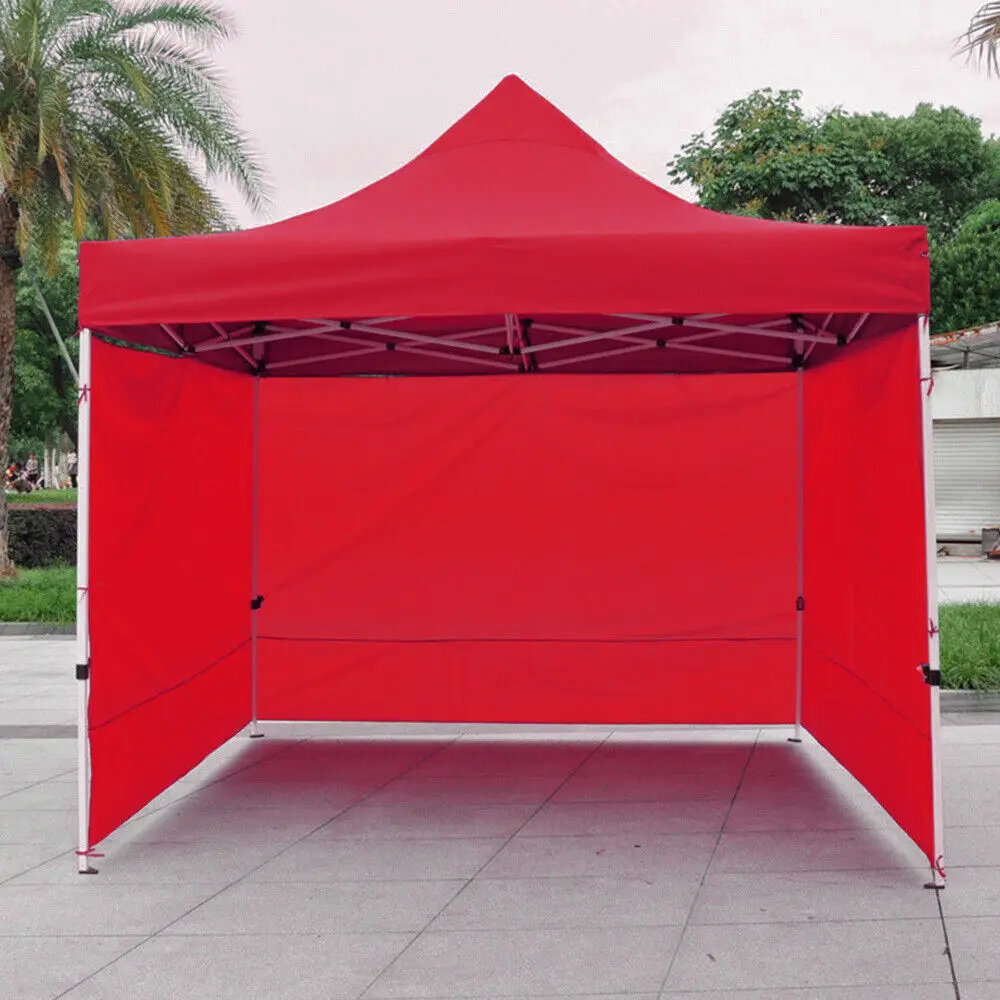 AOZHAN 3x3 Aluminium Folding Tent Pop-up Canopy for Outdoor Events-Wedding Party Trade Show Display Promotional Gazebo Events