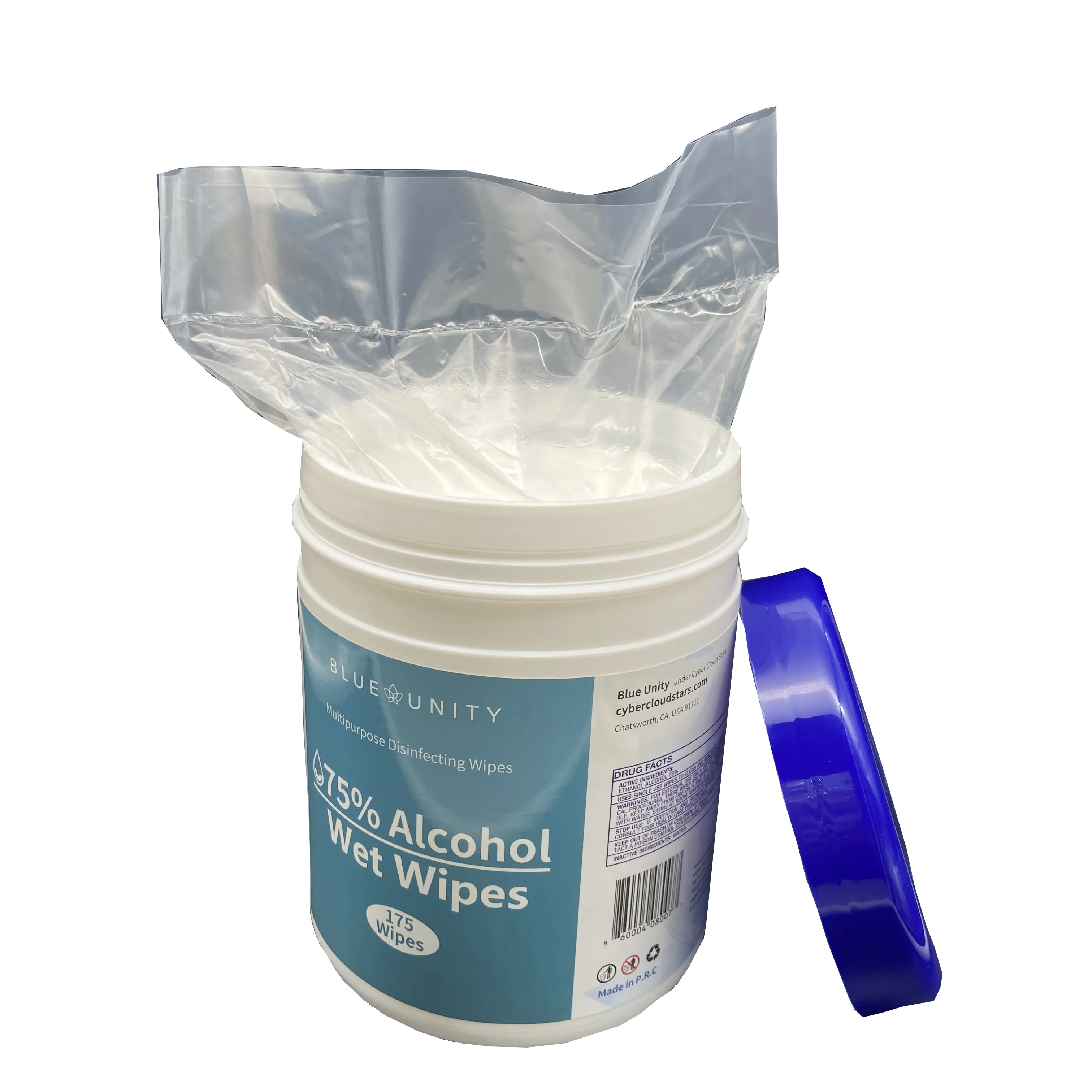 China factory semi-finished drum wet wipes can be customized spot