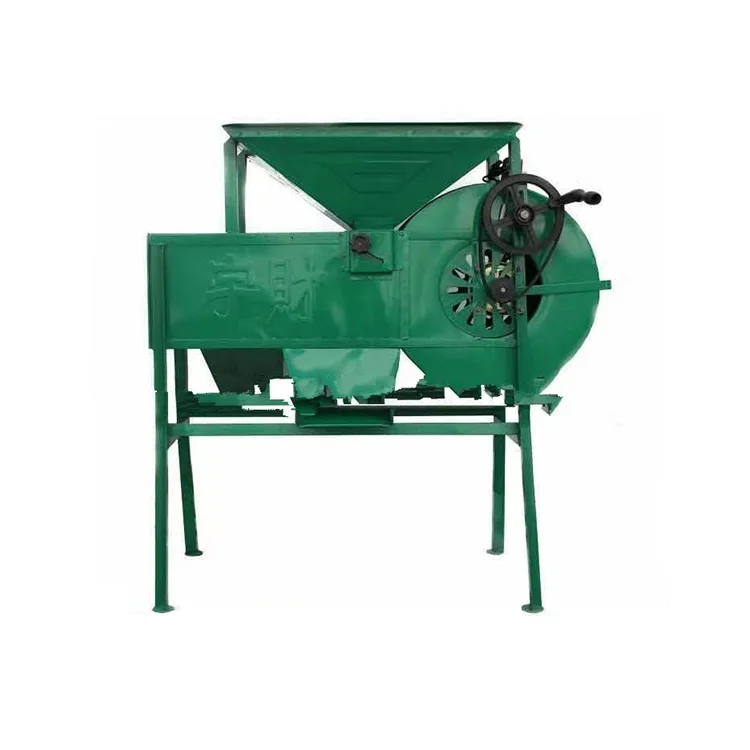 Small manual grain oat bean buckwheat winnower winnowing machine