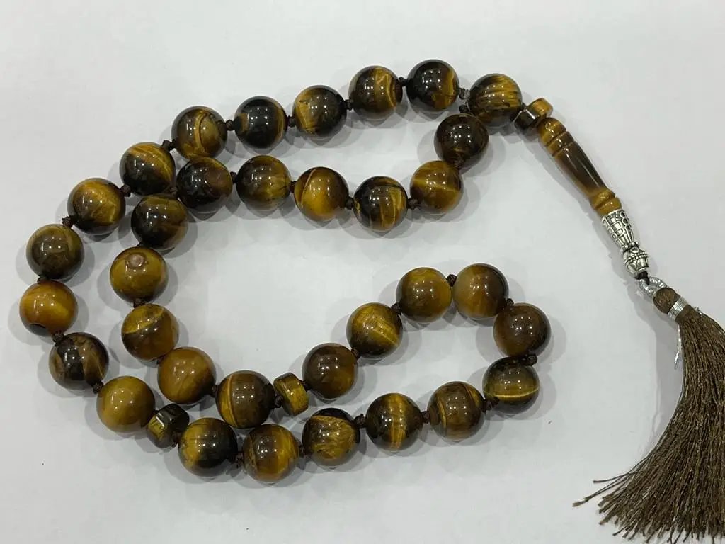 Исламские четки из натуральных драгоценных камней Tasbeeh Muslim Tasbih Sufi Quran Masbaha