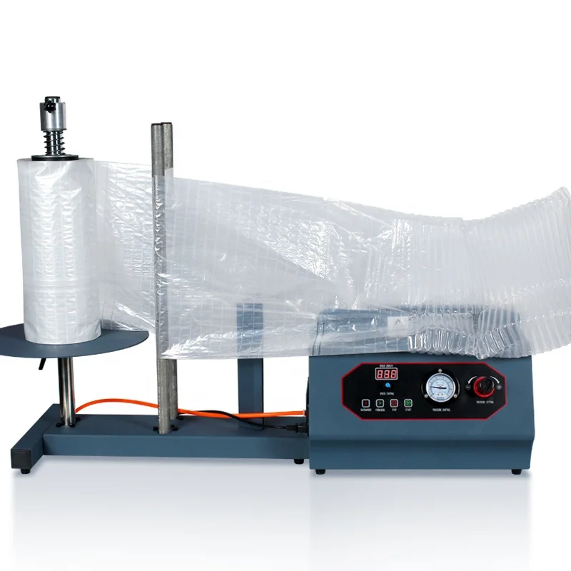 49ft/min Automatic Inflatable Cushion Wrap Machine Air Column Pouch Bag Packing Machine