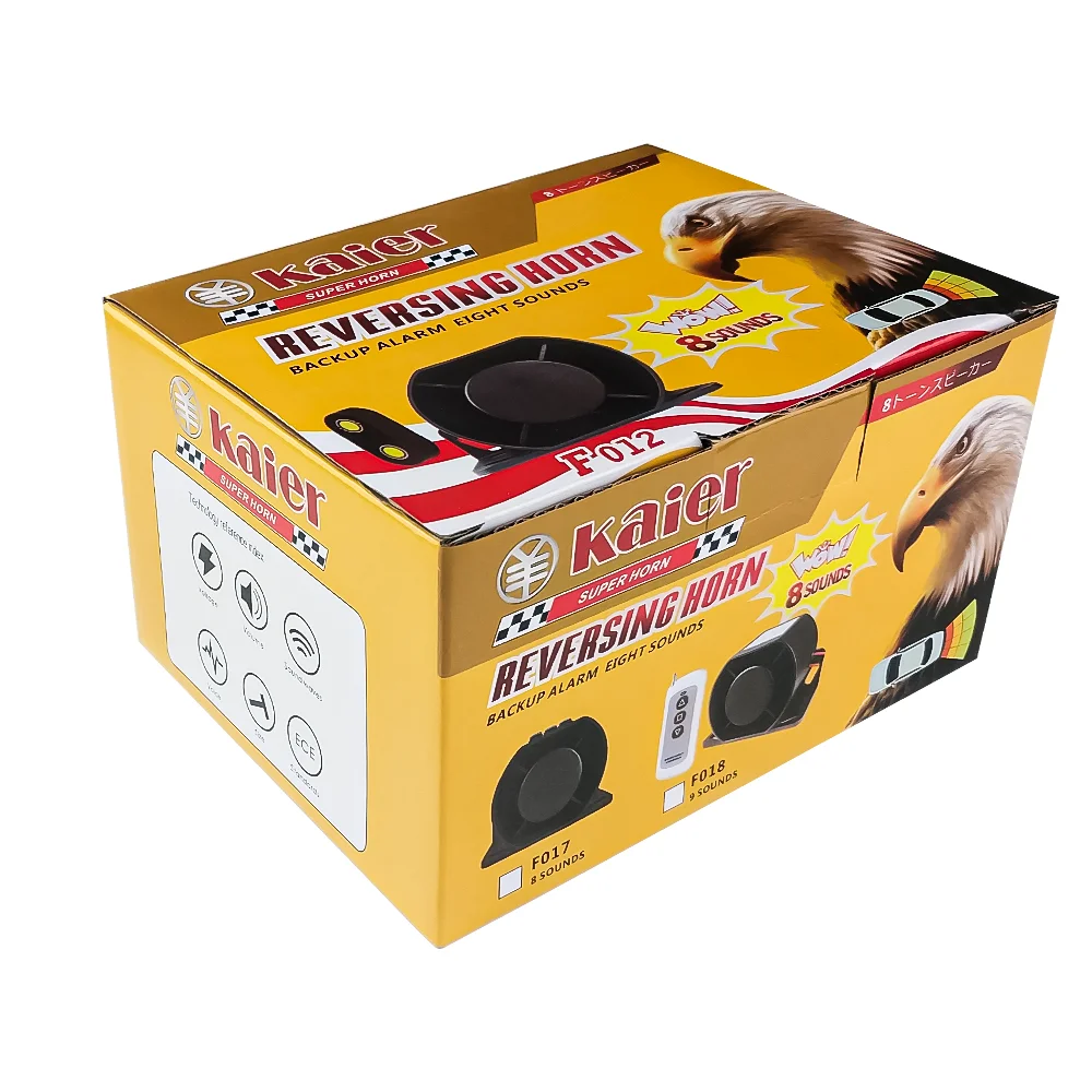 Car 12/24/48V Back UP Reverse Warning bibi sound Alarm Waterproof Car Truck SECURITY ALARM SYSTEM ALARM HORN