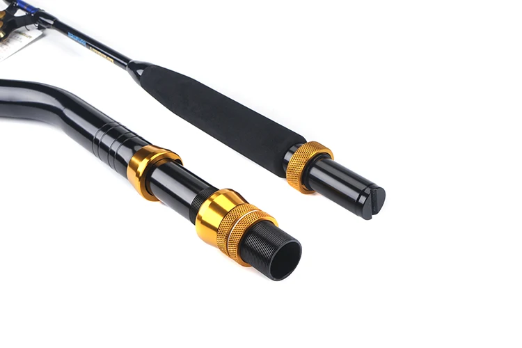 FJORD Fishing Rod for Boat Super Hard Saltwater Carbon Fiber Telescopic Pole Rod 1.65m Rod Fishing