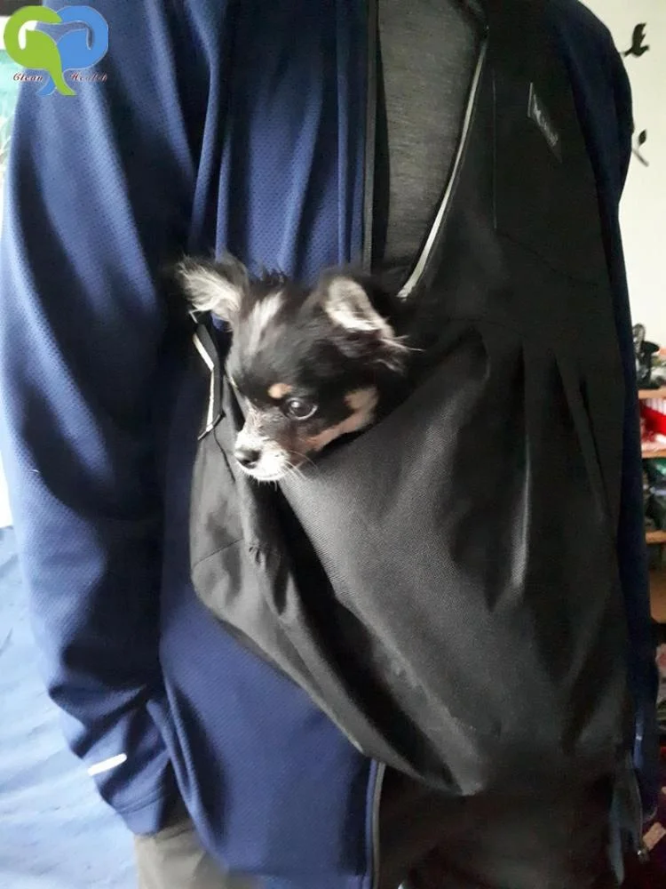 Breathable Oxford Cloth Travel Safe Sling Bag Carrier for Dogs Cats Pet Dog Sling Carrier