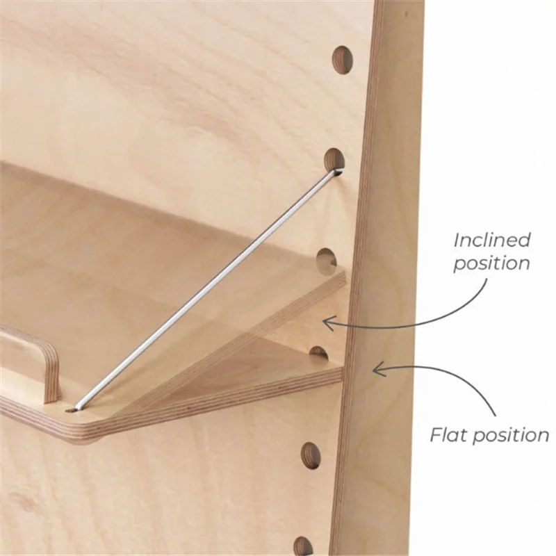 Portable Easy assembly and Adjustable Supermarket Shelf Display with Customizable Logo for Shop Market