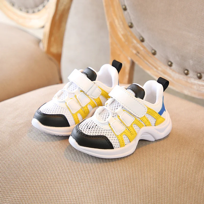 Baby Toddler Girls Boys Air Mesh Cut Out Breathable Sneakers Little Kid Sport Casual Trainers Children Lightweight Casual Shoes