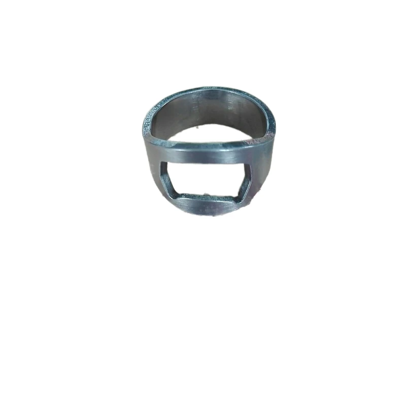 low moq for custom logo laser engrave Cheap Colorful Stainless Steel finger Ring Bottle Opener